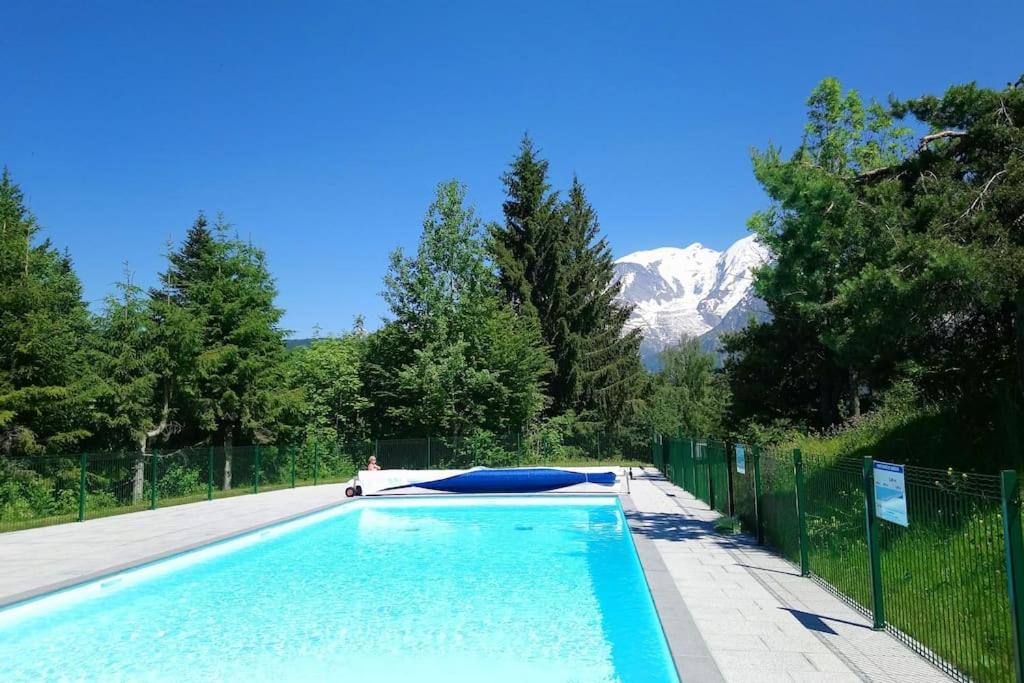 Studio Bettex 4P- Vue Mont-Blanc Saint-Gervais-les-Bains Exterior photo